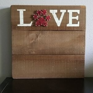 Paw Print Pet Cat Dog frame holder